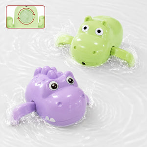Combo of 2 -  Pastel Purple Croc & Pastel green Hippo