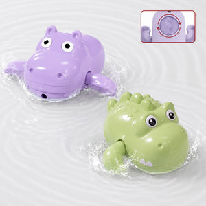 Combo of 2 -  Pastel Green Croc & Pastel green Hippo