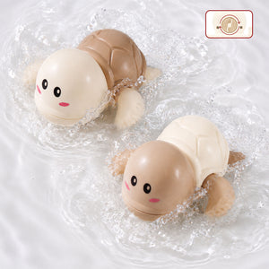 Combo of 2 -  Pastel Brown Shell Turtle & Ivory Shell Turtle