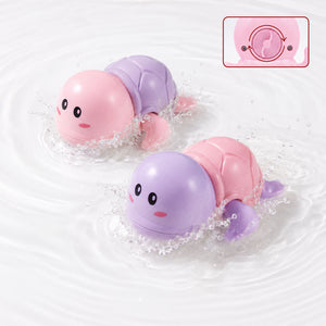 Combo of 2 -  Pastel Pink Shell Turtle And Pastel Purple Shell Turtle