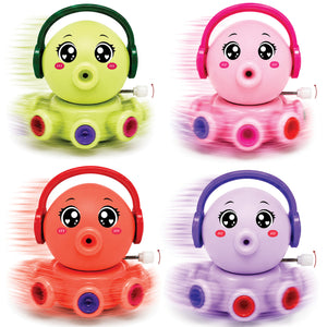 Combo of 4 -  Pastel Red Octopus, Pastel Pink octopus, Pastel Green octopus & Pastel Purple Octopus