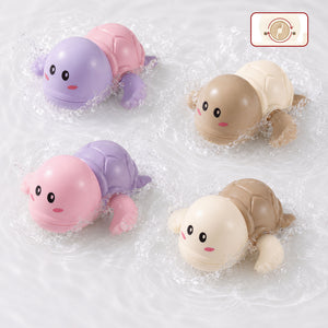 Combo of 4 -  Pastel Brown Shell Turtle, Pastel Purple Shell Turtle, Pastel Pink Shell & Ivory Shell Turtle