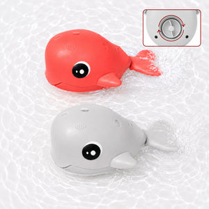 Combo of 2 -  Pastel Red Whale & Grey Whale