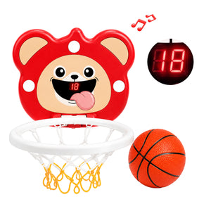 Red Basketball Hoop