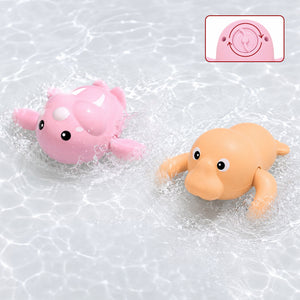 Combo of 2 -  Pastel Pink Walrus & Pastel Orange Platypus