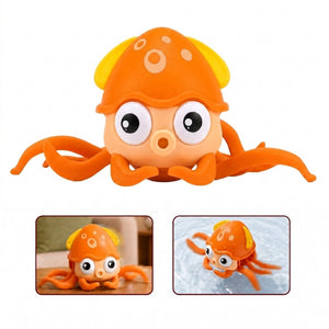 Orange Amphibious Octopus